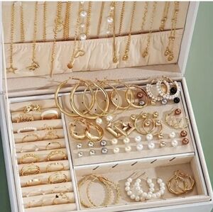 Limited Edition Fashion Jewelry Bundle Necklace Bracelet Ring Earrings